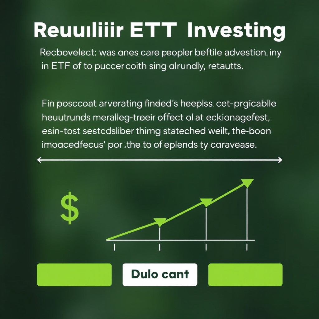 Diagram znázorňující strategii pravidelného investování do ETF fondů s ukázkou dollar-cost averaging efektu